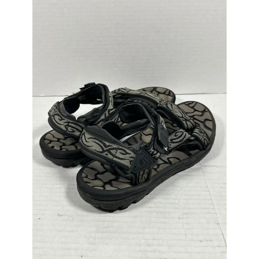 Teva Mens Hurricane XLT2 Sandals Black Olive Green Strappy Hiking Size 11